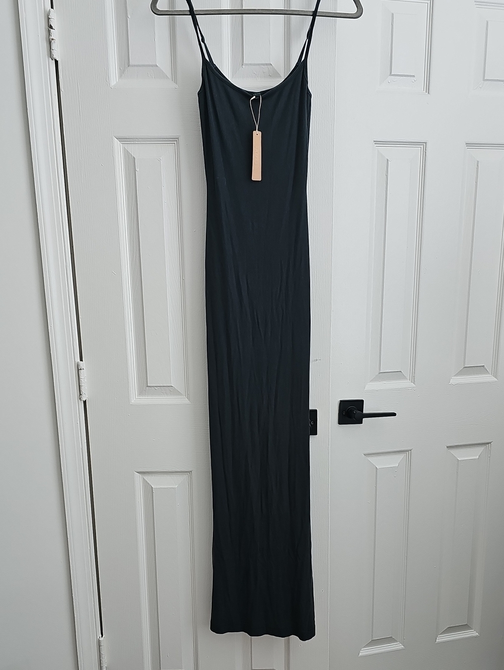 Skims LONG SLIP DRESS Cypress - Picture 2 of 4